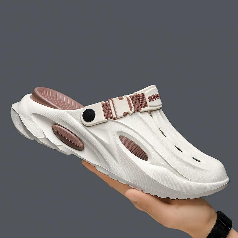 Male Massage Slippers Indoor Sandals Beach Outdoor Comfortable Soft Slides Clogs Flip Flops Men Casual Shoes Women Home Slippers