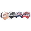 New 3D Three-dimensional Embroidery Embroidery Baseball Cap Summer Color Matching Mesh Hat Men's and Women's Outdoor Leisure Cap