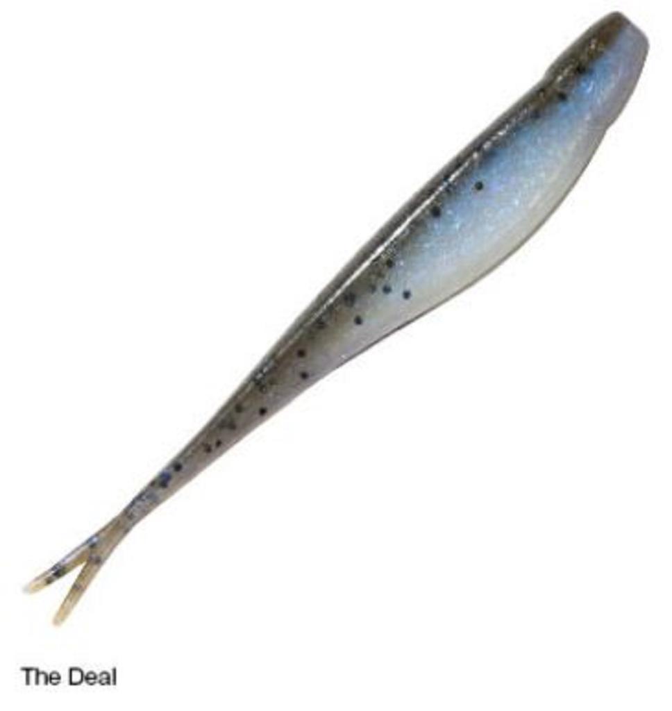 Zman Soft Lure Jerk ShadZ 4 Inch 5/Pack The Deal (4544)