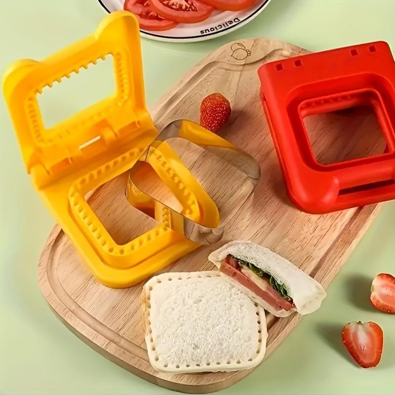 1pc Stainless Steel Sandwich Maker Sealing Mold Toast Edge Wrapping Sandwich Cutter and Sealer DIY Bread Cutter