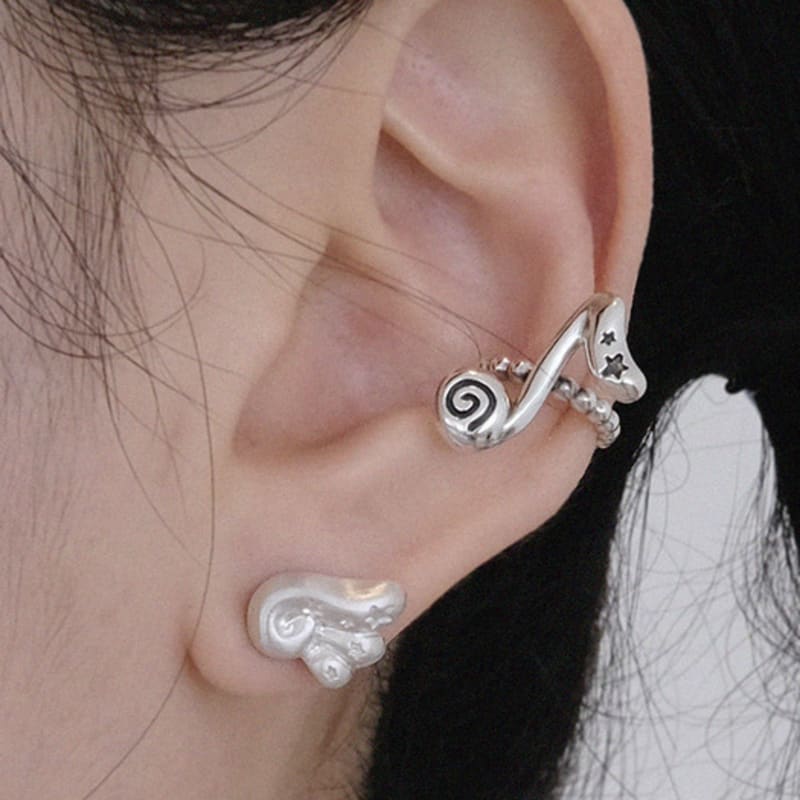 

reinheart Spiral Note C. Basic silver finish + matte