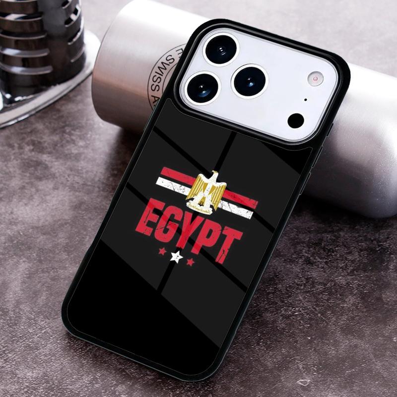 Egypt Flag Phone Case For iPhone 17 16 15 14 13 12 11 Pro Max Plus 17Air Soft Silicone Cover