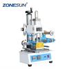 ZY-819H Pneumatic Hot Foil Stamping Machine For Custom Logo Leather Wood Burning