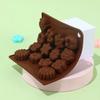 Chocolate Silicone Baking Mold Horse Multiple Flower Shape Cake Cookies Bread Candy Pastry Gummy Jelly Soap Candle Making Tool