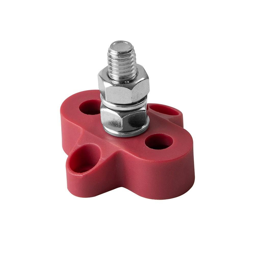 2 Pieces Terminal Block ABS Plastic Insulated Junction Block