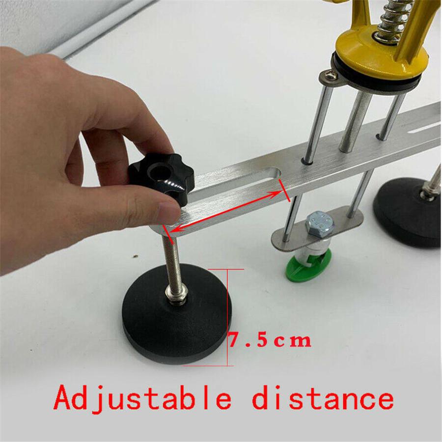 Car Body Paintless Dent Removal Repair Tool T-rod Slide Hammer Bridge Puller Kit
