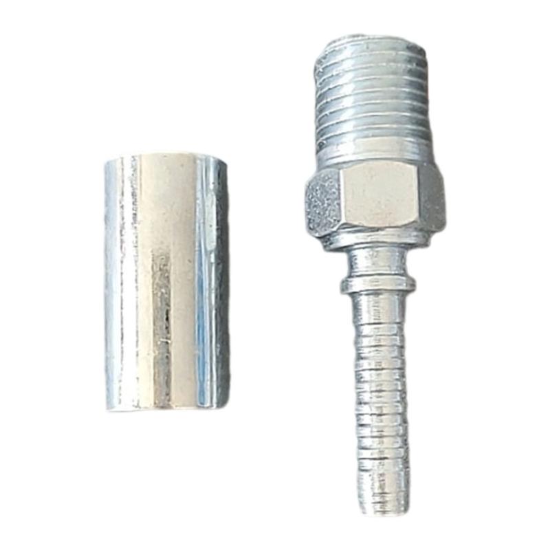 M14 Water Hose Coupling High Pressures Resistant Steel Materials Enhances Sealing Systems for Car Wash Systems