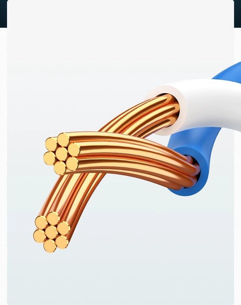 Ugreen Кабельный Интернет Сетевой Кабель Ethernet Патчкорд Rj45 Cat 6 UTP 1000 Мбит/с 5 м Черный (20162)