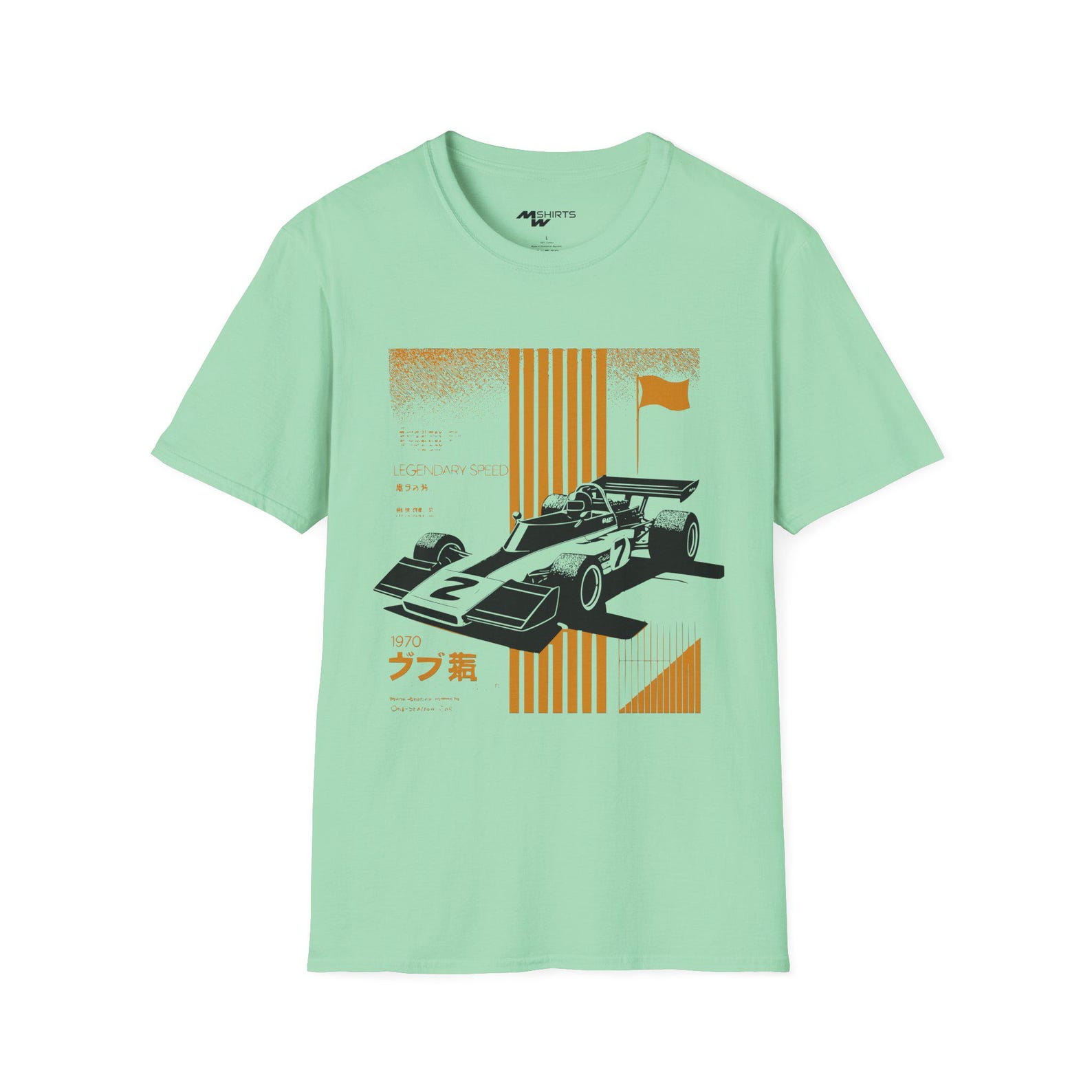 Vintage Japanese Race Car T-Shirt: Retro Racing Graphic Tee 3XL