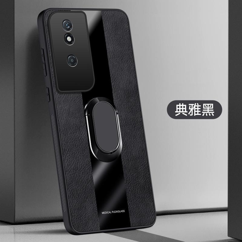 Compatible with Samsung S25 Ultra Porsche Leather Texture S9 Phone Case, S23 Plus Full Coverage Shockproof S20FE Protective Case