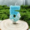 Blue Seashell Birthday Candles: Creative Design, Small, Exquisite, Perfect for Party Atmosphere