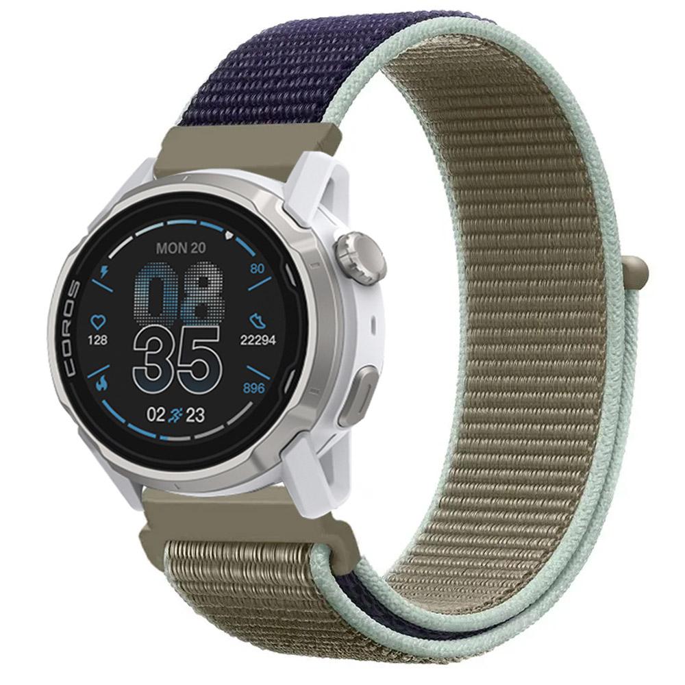 20mm 22mm Nylon Loop Strap for COROS APEX 4 42mm/PACE Pro/CMF Watch 3 Pro Smartwatch Breathable Band for Suunto Vertical/Race 2