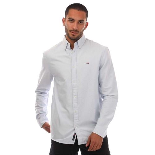 Tommy Jeans Mens Oxford Button-Down Regular Shirt