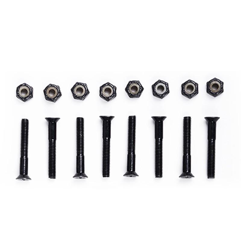 Replacement Screws and Nuts Set of 16 for Skateboard Longboard Accessories