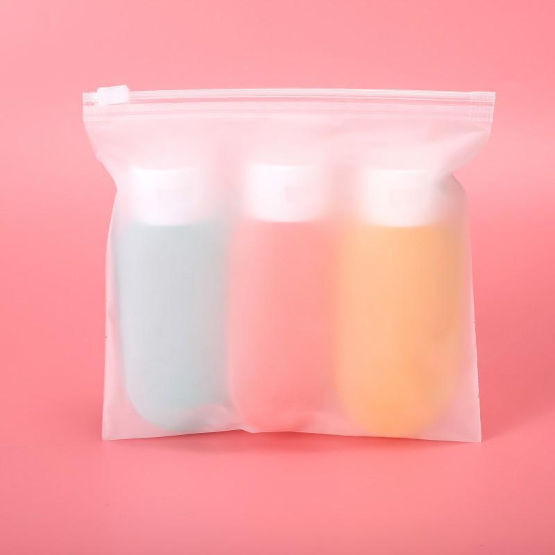 Travel-Size Refillable Bottle Set: 11-Piece Portable Shampoo, Shower Gel, Makeup, Lotion, and Spray Containers