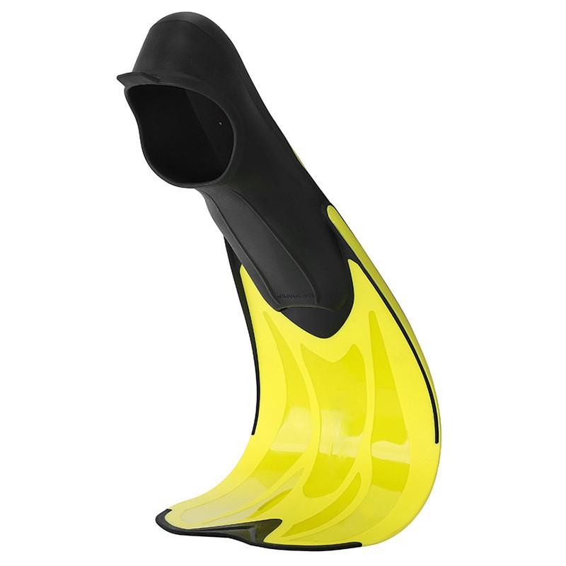 Adult Snorkeling Fins Swimming Freediving Rubber Flipper With Adjustable Strap Yellow Black Blue Pink