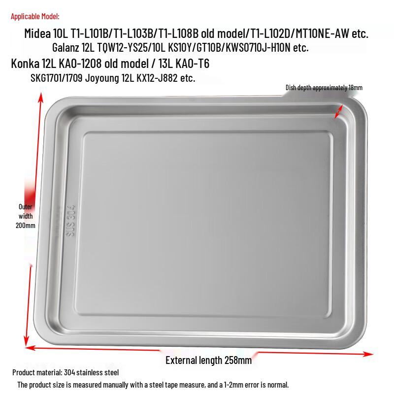 Набор прямоугольных эмалированных противней MOLUONA