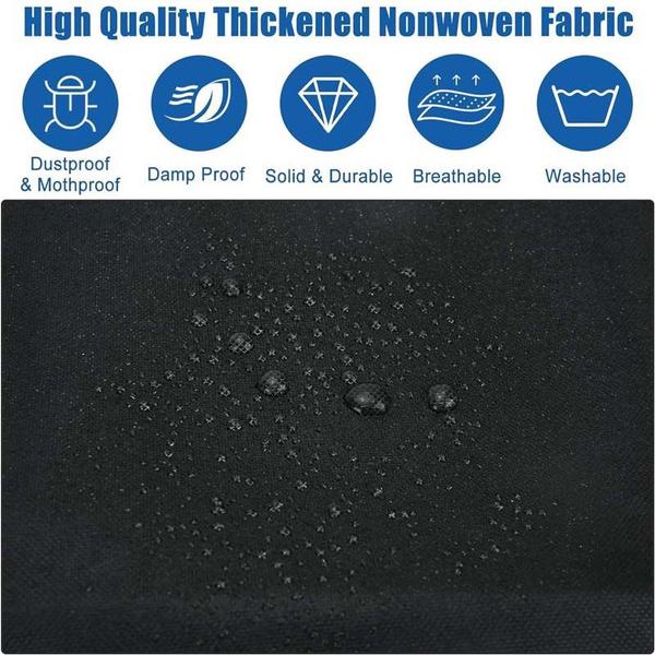 1 STK 110/130/152 CM Reiseanzugtasche, Lange Kleidersäcke, Staubdicht, Kleidersäcke für Kleidungsreisen, Tanzkostümtasche mit Taschen