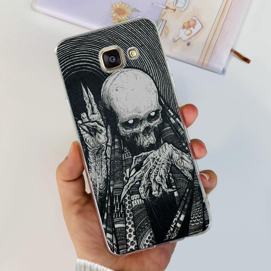 Pour Samsung Galaxy A5 2016 Coque Samsung A5 2017 2015 A500F A520F SM-A510F Impression Élégante Silicone Souple TPU Coque Arrière de Téléphone