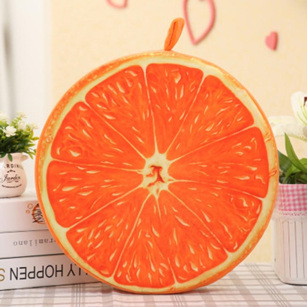 Chair Cover Pillow Fruit Shape Garden Outdoor Decoration Plush