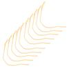 10PCS Nylon Fly Line Loop Connectors 20LB Fly Fishing Leaders Fishing Accessory