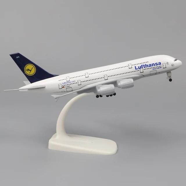 20cm Plane Toy Model Alloy Metal UK Air British Airways AIRBUS 380 A380 Airlines Airplane Model Diecast Air Plane Model Aircraft