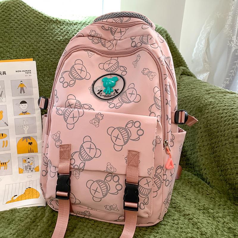 Children Elementary School Students Girls Junior High School Students Printed Backpack College Students High School Students Backpack