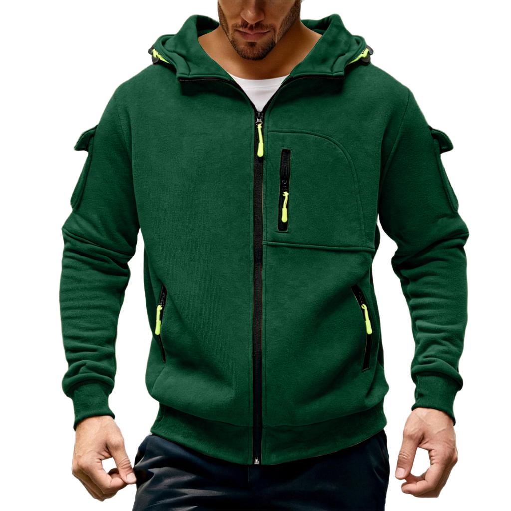 Hoodies For Men Fall Dashing Hooded Sweatshirt Casual Workout Athletic Outfits With Pockets Plus Size