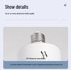 Dimmable LED Ceiling Fan Light - Adjustable Speed E27 Screw for Kids' Room