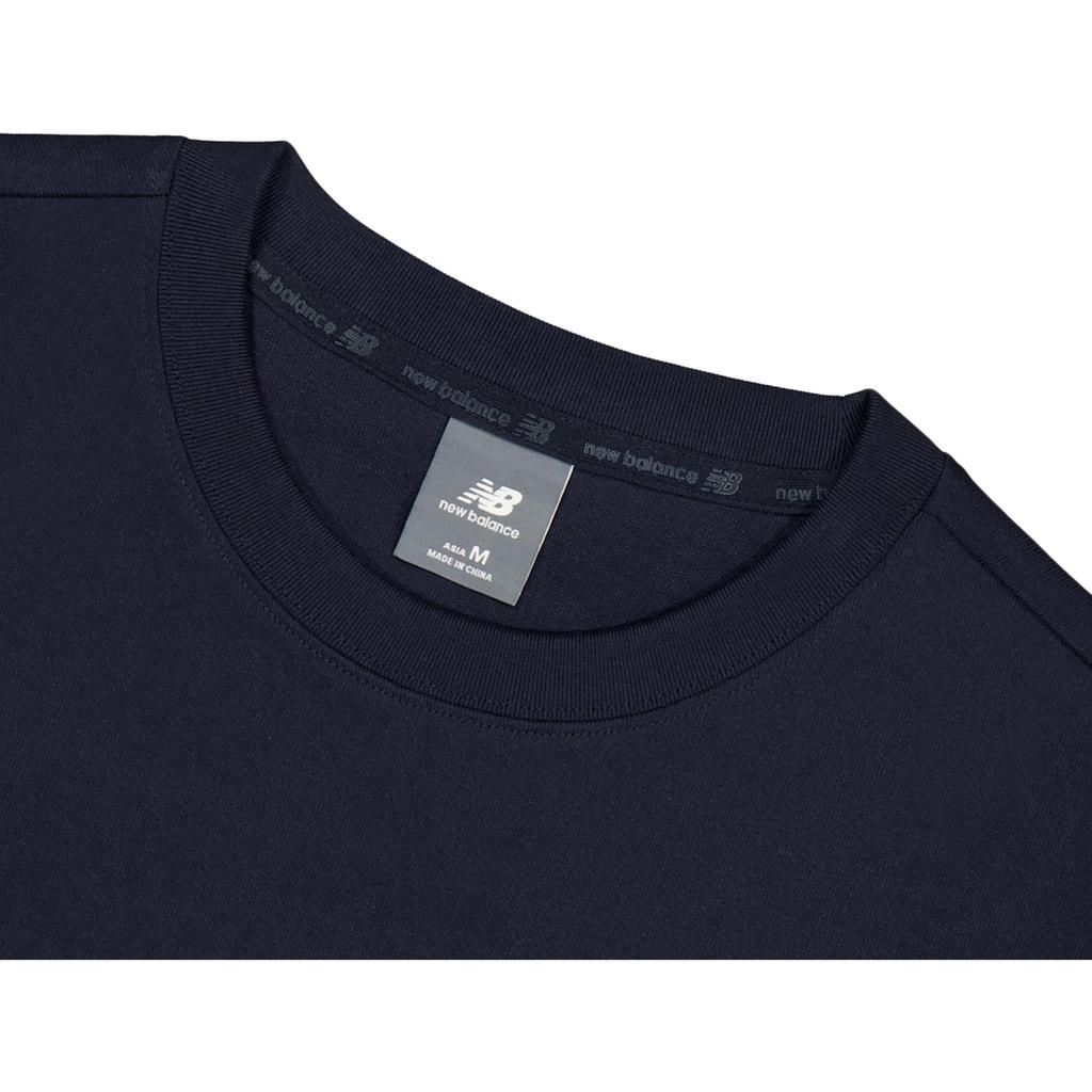 New Balance NB Graues T-Shirt Herren Marineblau NEF29601-NV