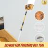 Ausziehbare Trockenbau Spezialwerkzeuge Verputzen Flachspachteln Gipskastenwerkzeug Manuell Spachtelpulver Schaber Renovierungswerkzeug