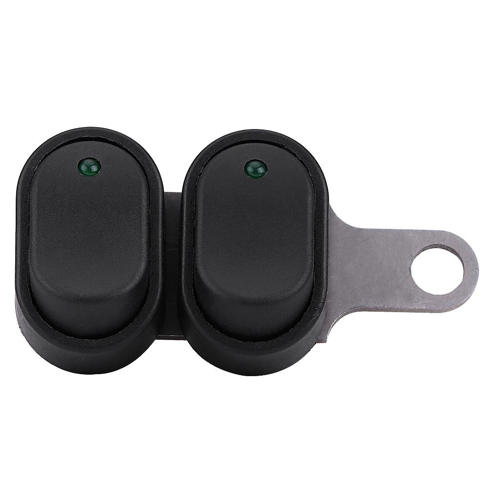 12V Motorcycle Scooter LED Headlight Headlamp On Off Switch with Green Indicator A Type