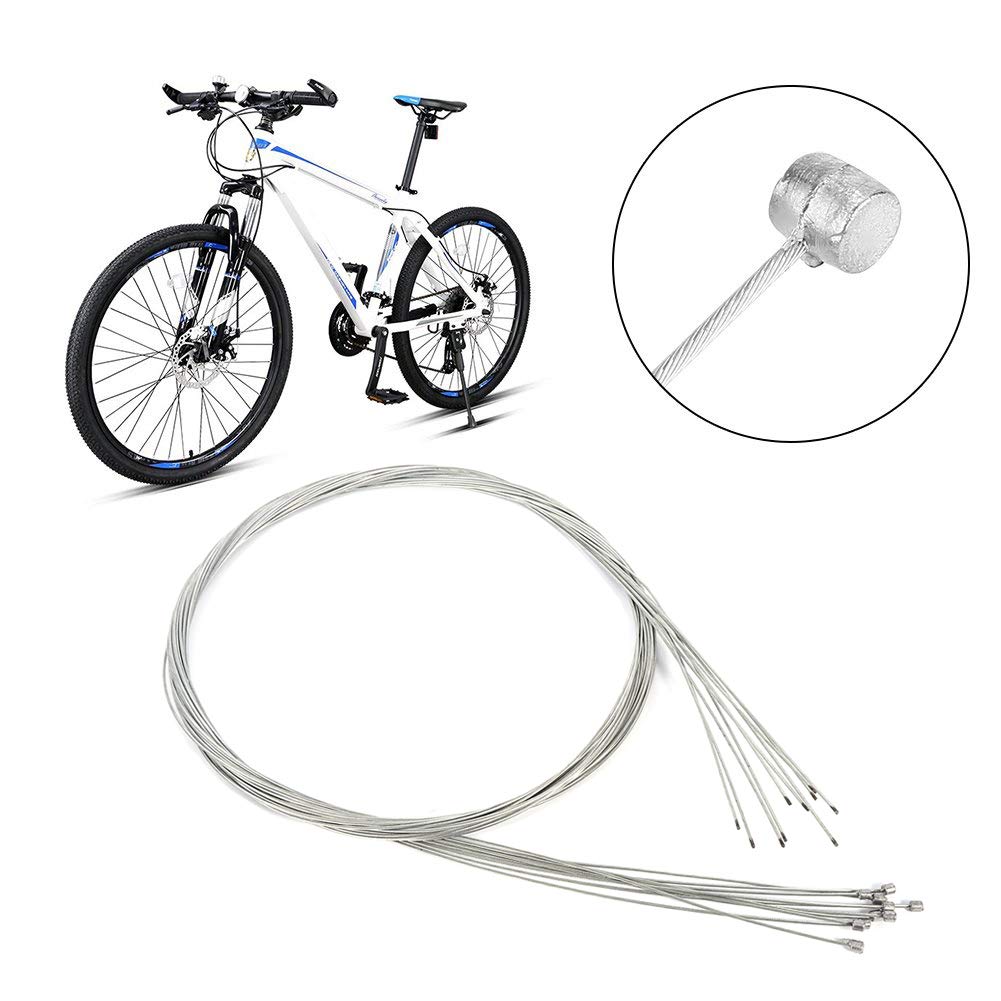 Bike Shift Cable, Set of 10, 2m, Inner Shift Cable,