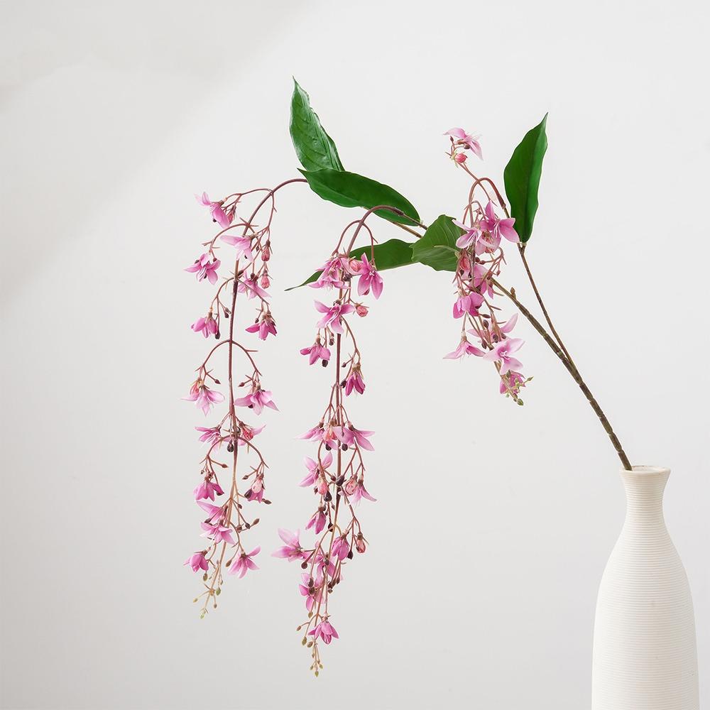 Real Touch Wisteria Jasmine Flower Cascading Faux Jasmine Vine Hotel Restaurant