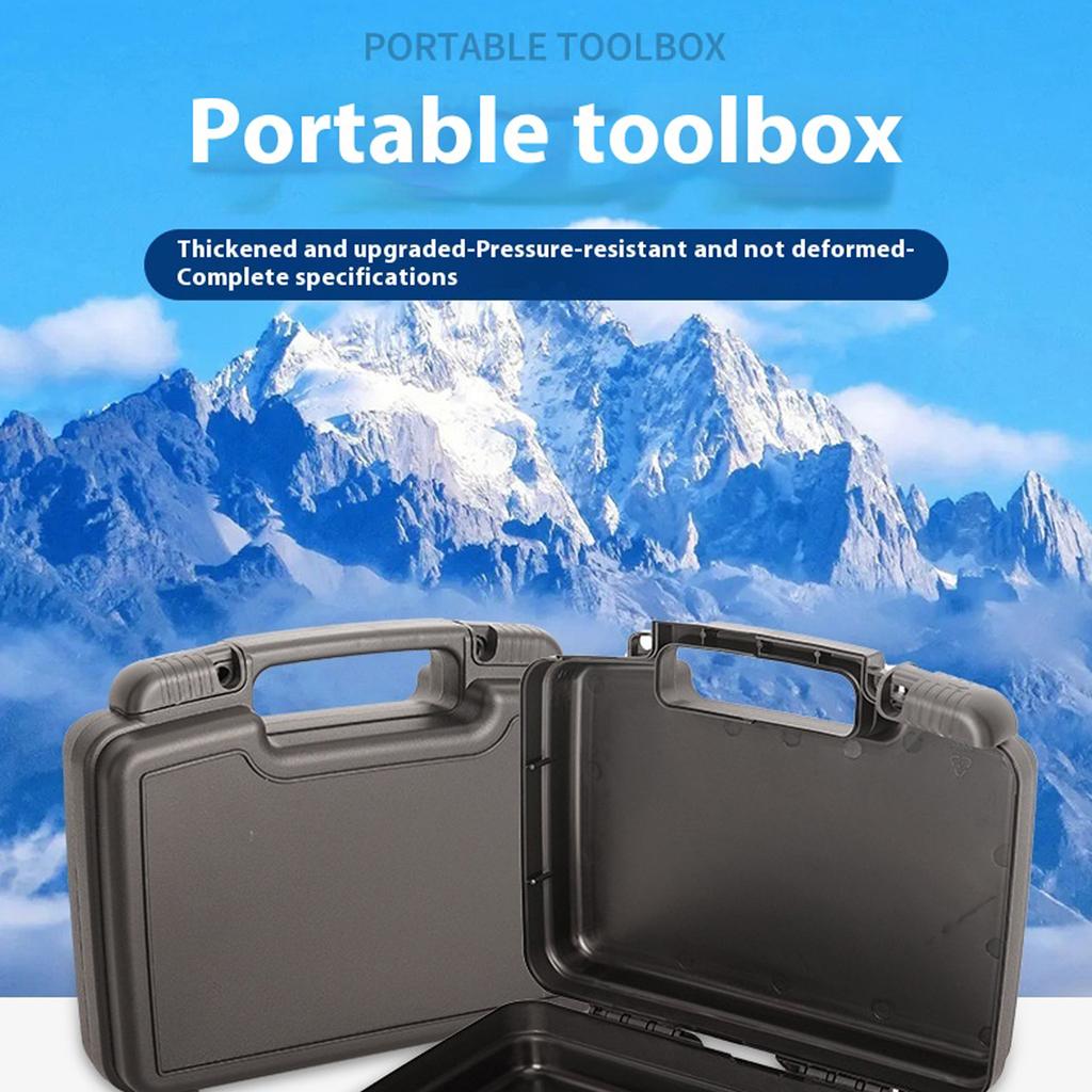 Compactly Tool Storage Box Secure Holder Tool Box Ideal for Contractors and Handymen for Professional Technicians