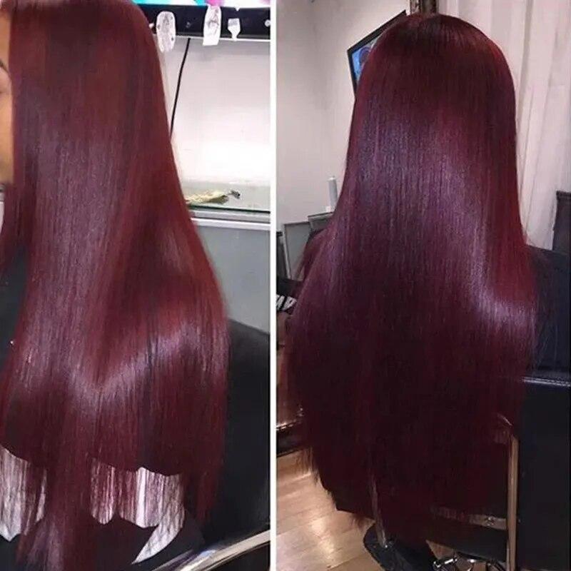 Hd Transparent 13x4x1 Lace Front Wig for Women Black Synthetic Lace Front Wig Pre-drawn Heat Resistant Wig