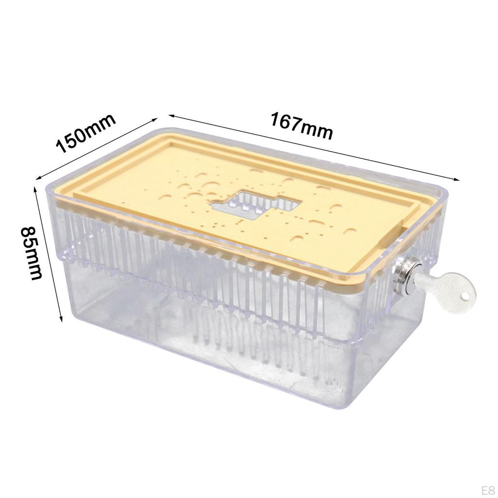 A/C Thermostat Lock Housing, Guard, Prevents Tampering, Lockable for on Wall,