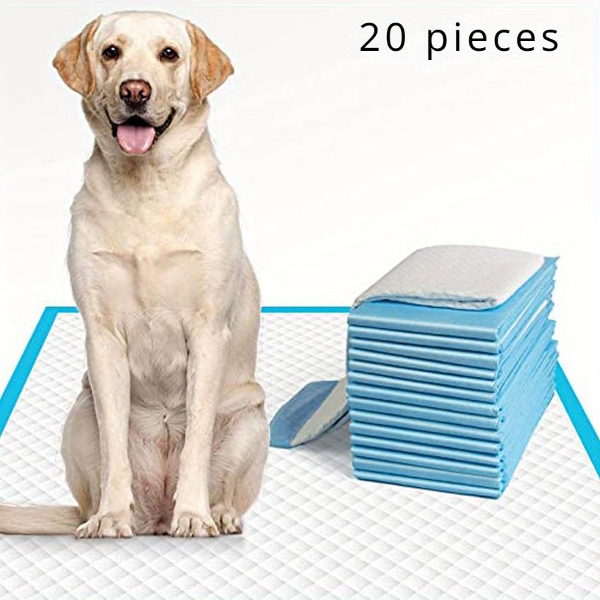 

1 комплект одноразовых подкладок со сверхвпитывающей способностью, герметичные быстросохнущие одноразовые подушечки для детей, щенков, подушечки для щенков для собак, подушечки для приучения щенков к горшку L 60*90cm 20PCS