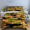 Camouflage Pattern Bedding Set Bedding set (1 duvet cover, 2 pillowcases, duvet not included)
