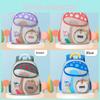 Cartoon Kids Mushroom School Backpack With Lightweight Nylon For Preschool Boys And Girls