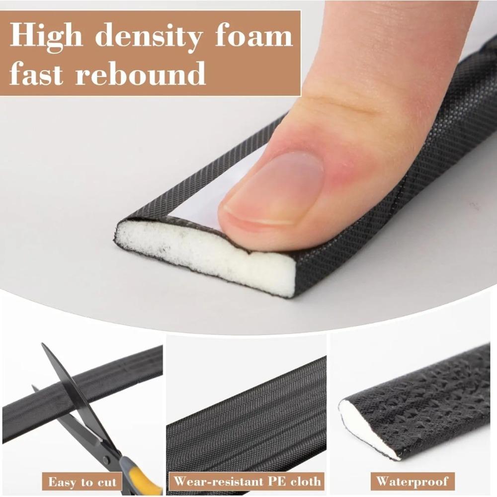 3M Self Adhesive Foam Window Sealing Strip Door Seal Soundproof Windproof Weather Stripping Insect Prevention for Door Gap