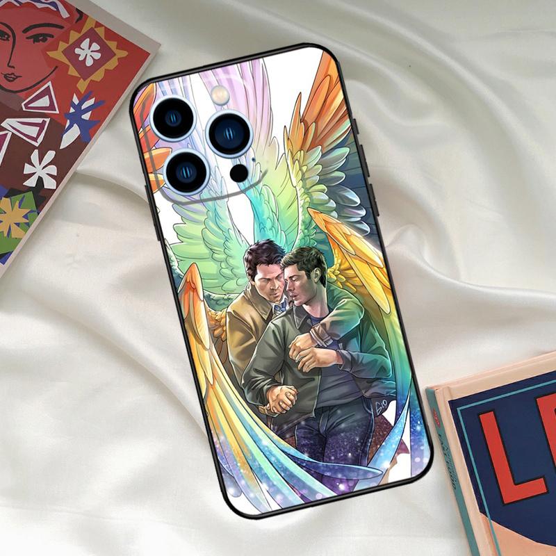 Supernatural TV Show Phone Case For iPhone 17 16 15 13 12 11 14 Pro Max 16 Plus 12 13 Mini 16e 17 Air Funda Cover