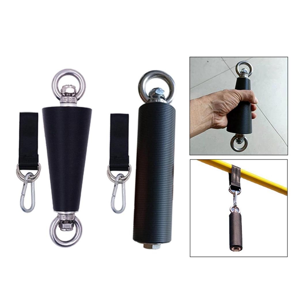 Durable Exercise Grips with Clip 1x Heavy Duty Non-Slip Exercise Grips for LAT