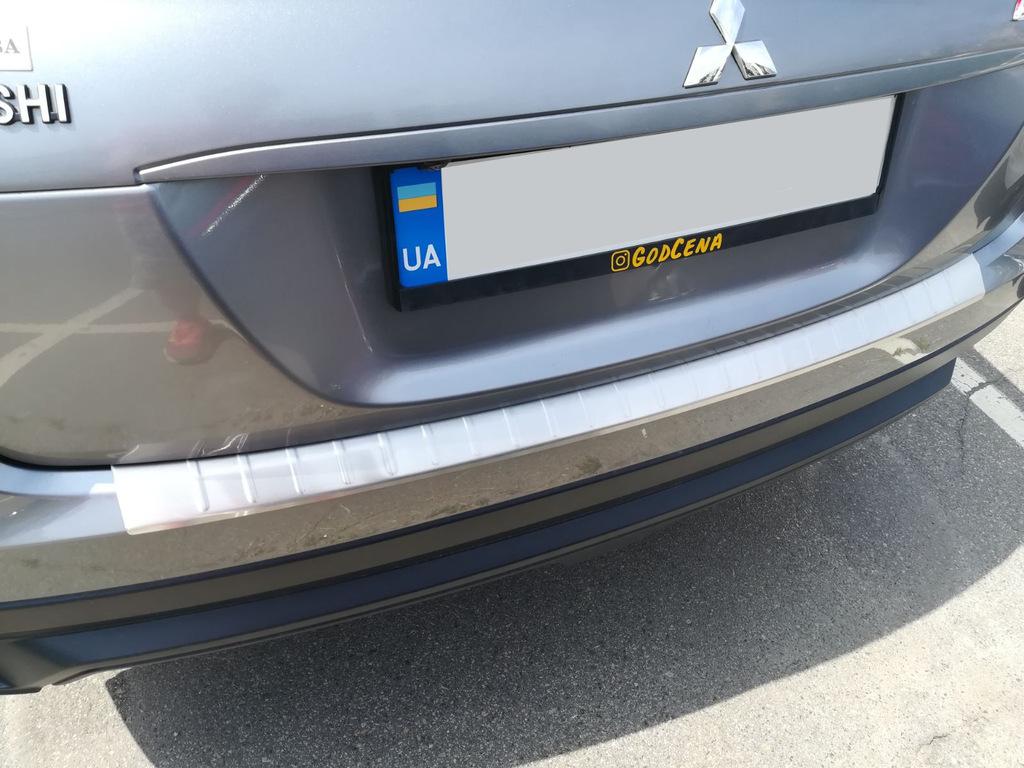 

Накладка на задній бампер (OmsaLine, нерж.) для Mitsubishi Eclipse Cross