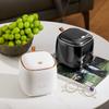 New Pressing Mini Desktop Trash Can Light Luxury Double-layer Coffee Table Bomb Cover Small Trash Can Storage Bucket Wastebasket