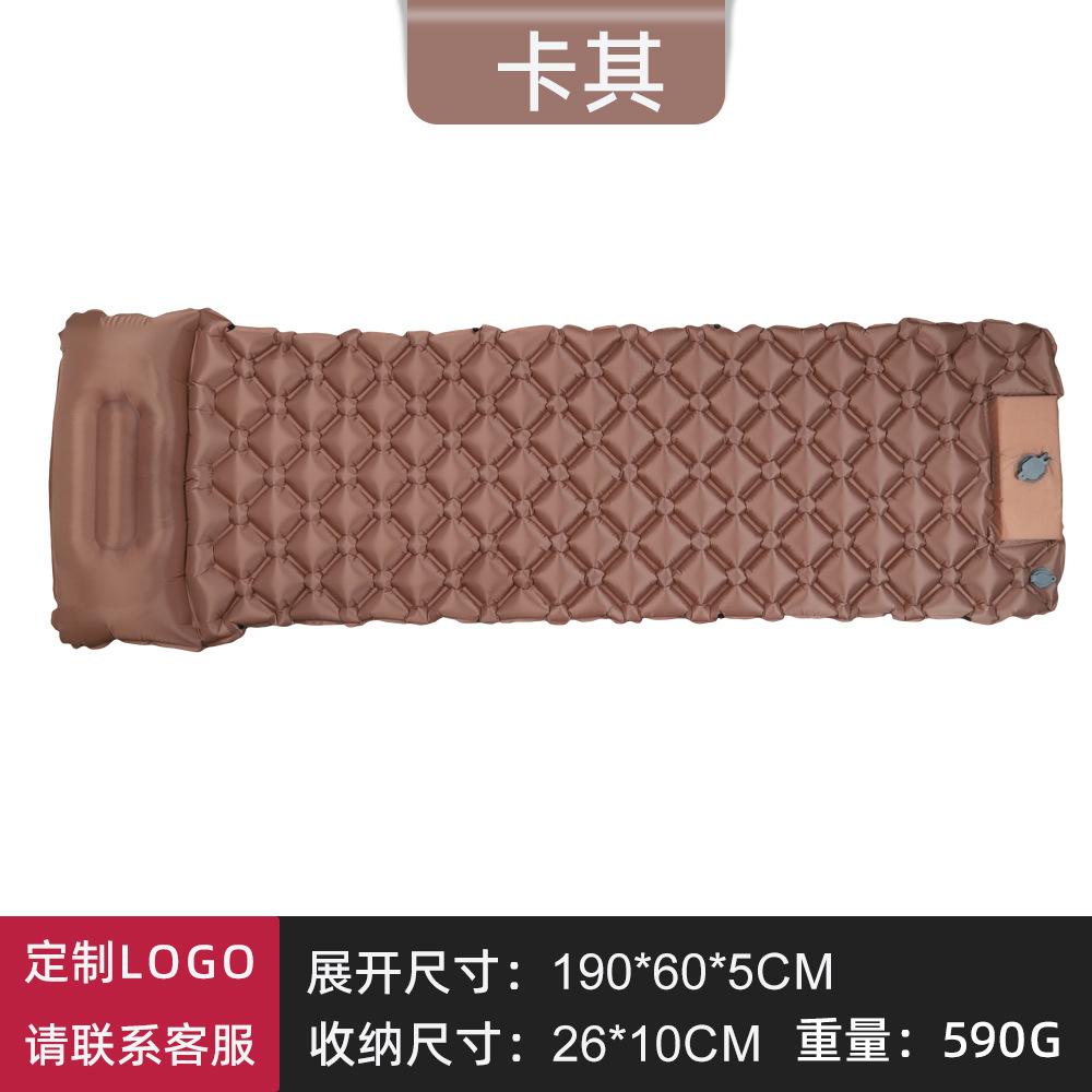 Self-inflating Mattress, Outdoor Camping Tent, Sleeping Pad, Foot-operated Portable Air Mattress, Single and Double Sleeping Pad