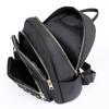 Solid Color Diamond Grid Car Stitching Rivet Fashionable Backpack with Women's Texture, Large Capacity, Simple Backpack