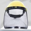 Chainsaw Face Shield Full Protection Safety Mask Mesh Visor Face Shield Anti-Splash Face Guard for Gardening Yard Work And Wood Cutting