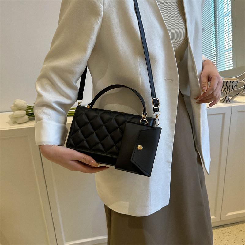 Modische Schicke Kleine Quadratische Umhängetasche Für Damen Trendige Lässige Mode-Essential