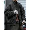 Japanische Vintage Polarfleecejacke Herren Winter Hochwertige Dicke Jacke Koreanische Streetwear Locker Paar Trendiger Warmer Mantel Männlich
